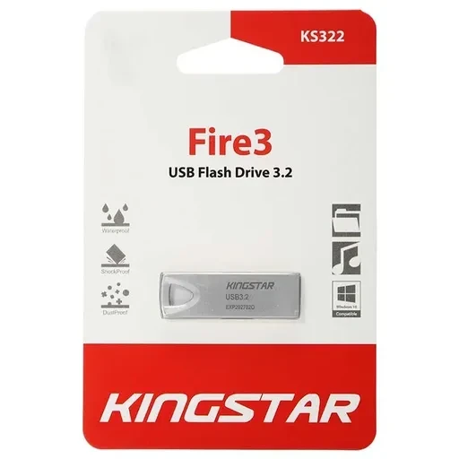 فلش مموری کینگ استار مدل Fire3 KS322 USB 3.2 ظرفیت 16 گیگابایت