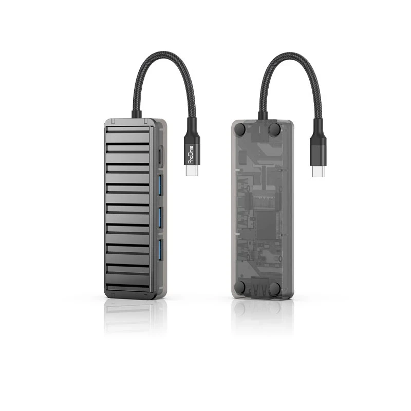 هاب 4 پورت USB-C پرووان مدل PHU554