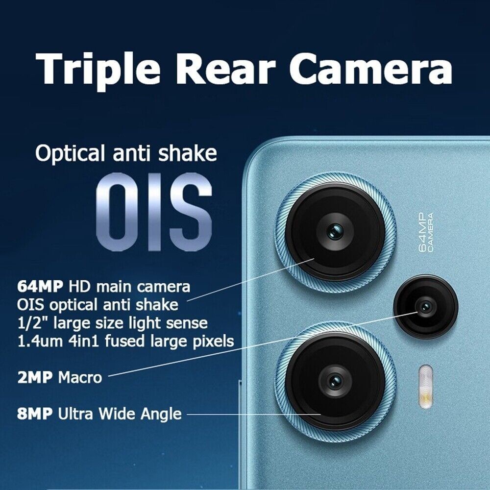 گوشی موبایل شیائومی Redmi Note 12 Turbo 5G CN دو سیم کارت ظرفیت 1 ترابایت و رم 16 گیگابایت