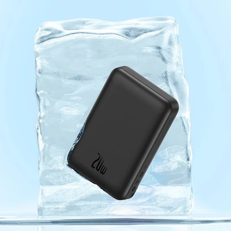 پاوربانک مغناطیسی فست شارژ بیسوس Baseus Magnetic Mini Wireless Power Bank 20W ظرفیت  10000 میلی آمپر ساعت