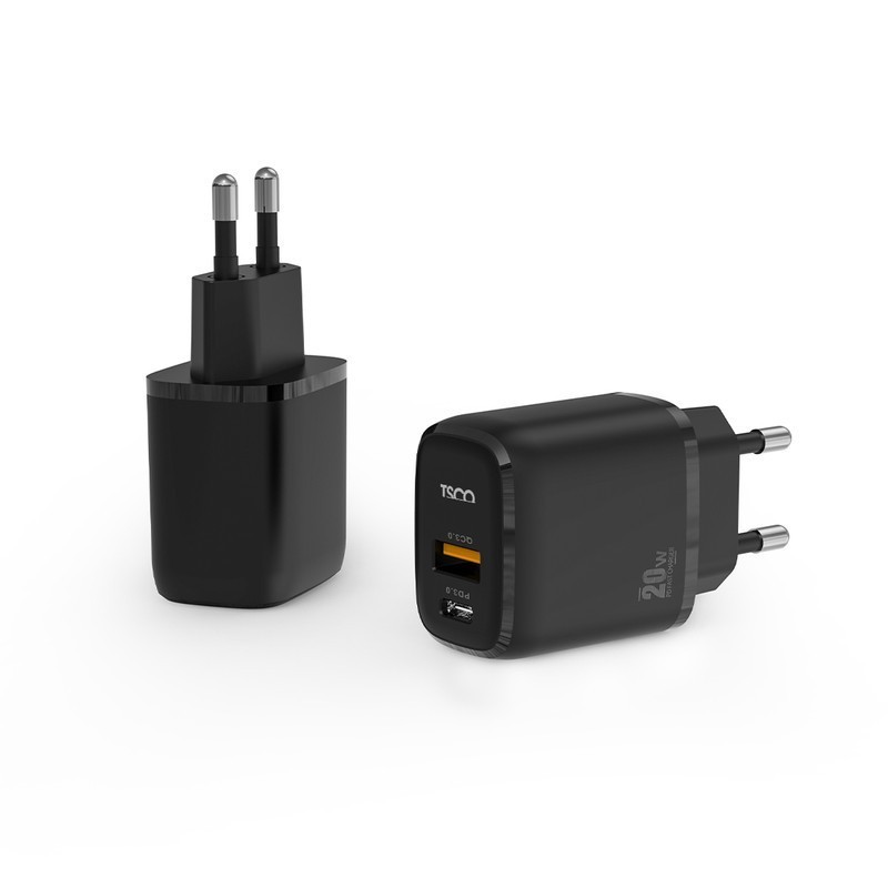 شارژر دیواری دو پورت تسکو TTC65 20W