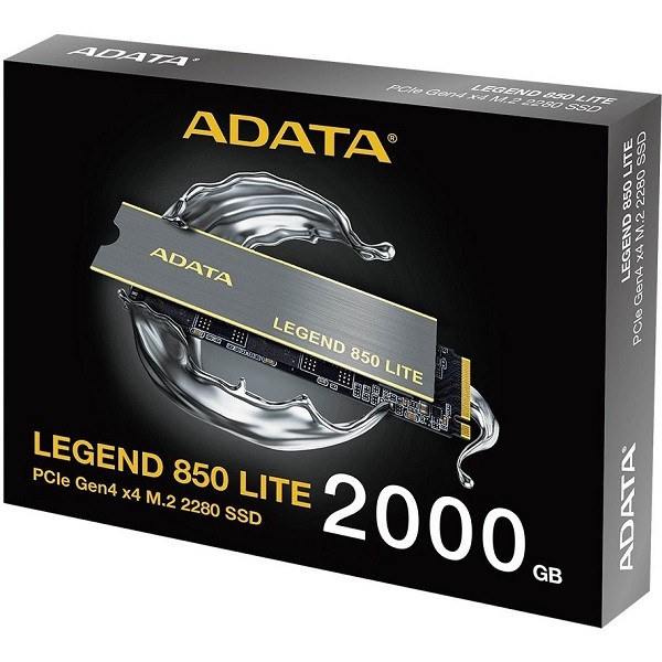 اس اس دی اینترنال ای دیتا مدل Adata Legend 850 Lite با ظرفیت 2000 گیگابایت