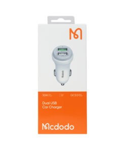 شارژر فندکی دو پورت مک دودو CC-3840