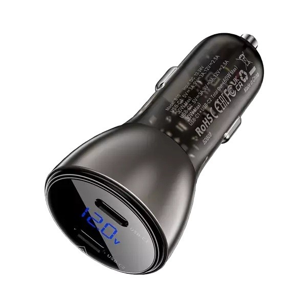 شارژر فندکی 60 وات ایس فست مدل ACEFAST B10