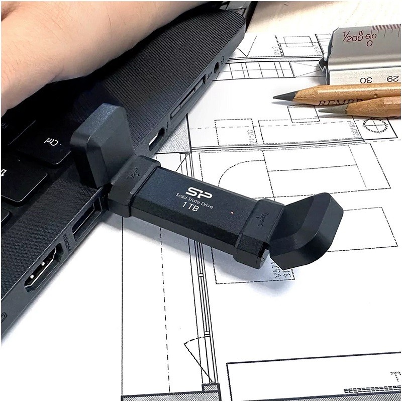 اس اس دی اکسترنال 250 گیگابایت سیلیکون پاور مدل Silicon Power DS72 USB 3.0