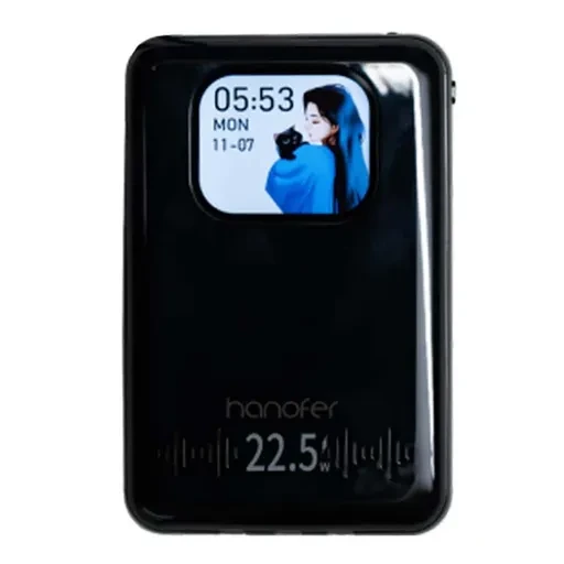 پاوربانک هانوفر مدل Hanofer 10000 mAh 4output Smart treasure ظرفیت 10000 میلی آمپر ساعت و توان 22.5 وات