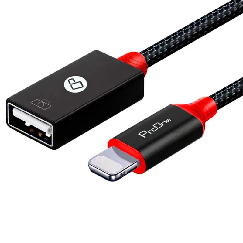 مبدل OTG تبدیل USB به لایتنینگ پرووان مدل ProOne PCO06
