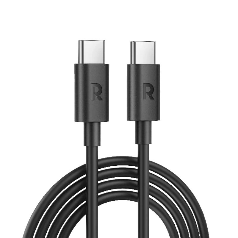کابل تبدیل تایپ سی به تایپ سی راوپاور RP-CB1021 Type-C toUSB-C طول 1 متر