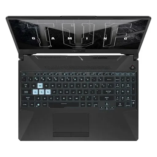 لپ تاپ 15.6 اینچی ایسوس مدل Asus TUF Gaming FA506NF HN004 R5 7535HS 16GB DDR5 512GB SSD 4GB RTX2050 WV کاستوم