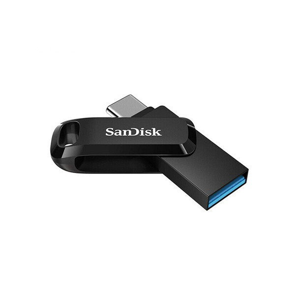 فلش مموری OTG سن دیسک مدل SanDisk Dual Drive Go USB Type C ظرفیت 64 گیگابایت