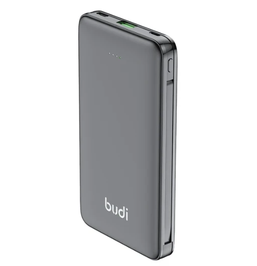 پاوربانک  20 وات بودی مدل Budi PB088B ظرفیت  10000 میلی آمپر ساعت