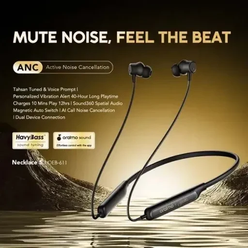 هندزفری گردنی اورایمو مدل Oraimo Necklace 5