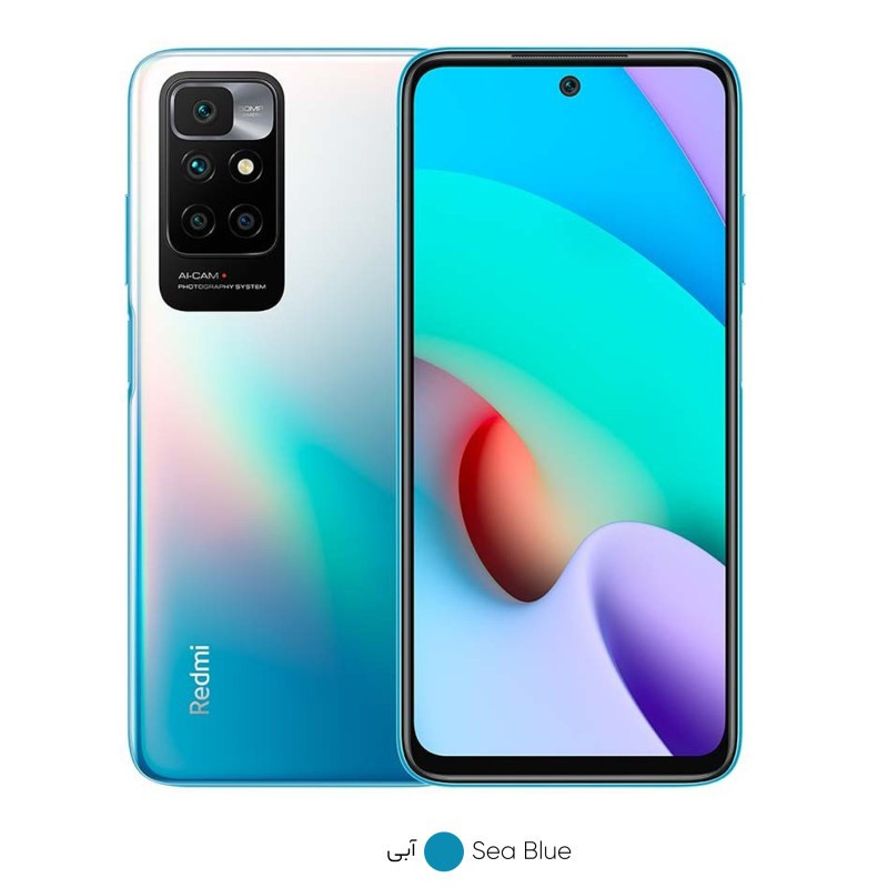 گوشی موبایل شیائومی 2022 Redmi 10 دوسیم کارت ظرفیت 128 گیگابایت و رم 6 گیگابایت