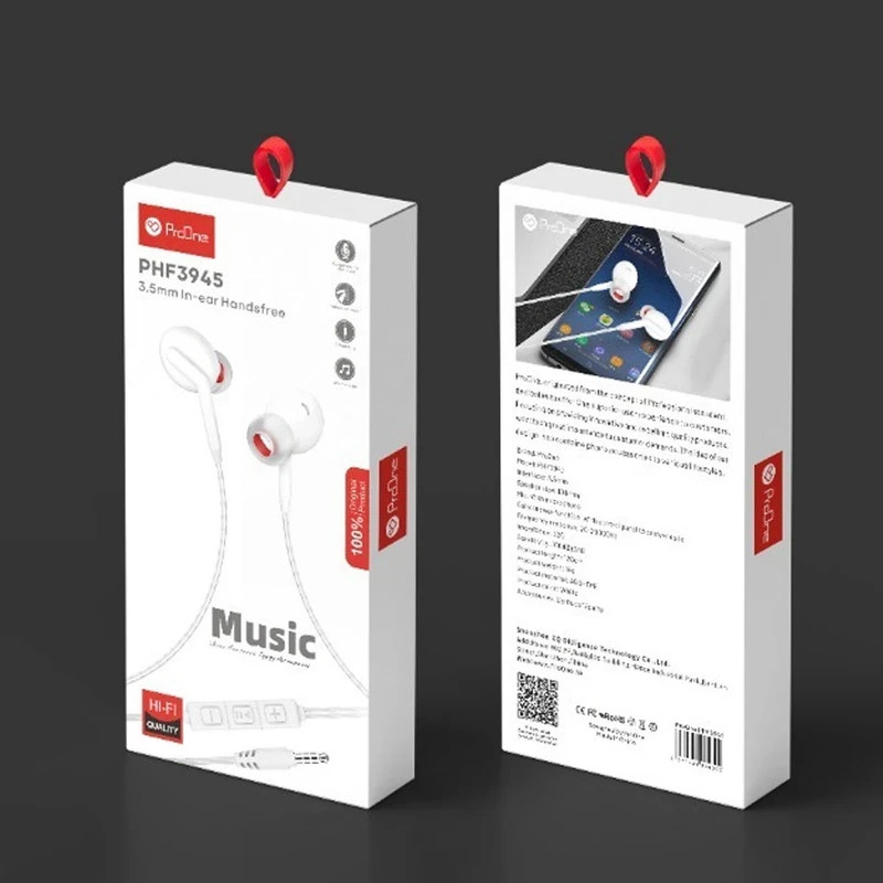 هندزفری سیم دار پرووان مدل PHF3945