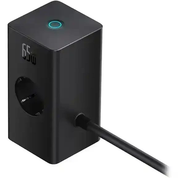 شارژر رومیزی باسئوس مدل Power Combo PSLR000301 با توان 65 وات