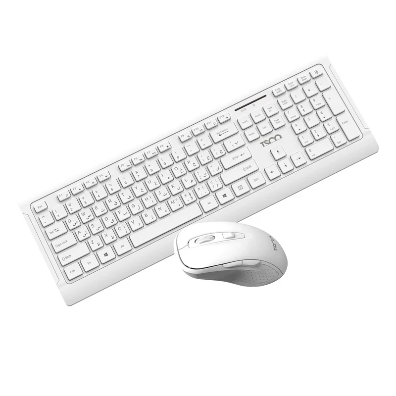 کیبورد و ماوس بی سیم تسکو TSCO TKM7023W