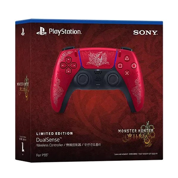 دسته بازی سونی پلی استیشن 5 مدل Dualsence Monster Hunter - Limited Edition- نسخه محدود