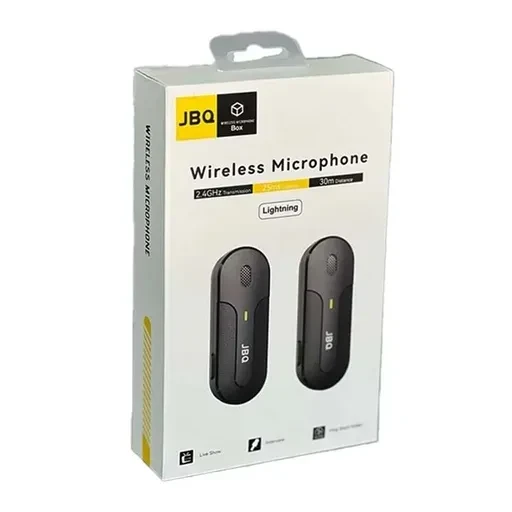 میکروفن یقه ای بی سیم جی بی کیو Type-C مدل JBQ MPH-C8