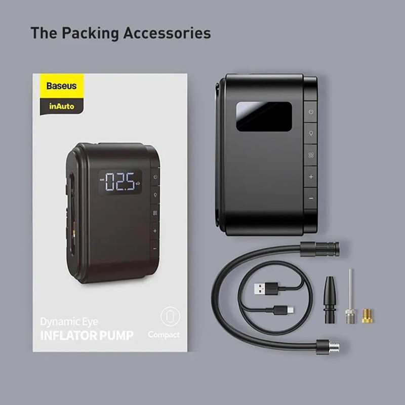 پمپ باد باسئوس Dynamic Eye Inflator Pump CRCQB03