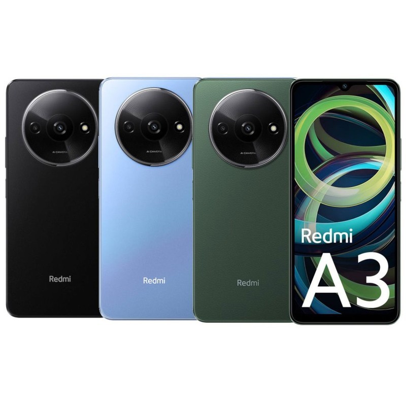 گوشی موبایل شیائومی Redmi A3 دو سیم کارت ظرفیت 128 گیگابایت و رم 4 گیگابایت