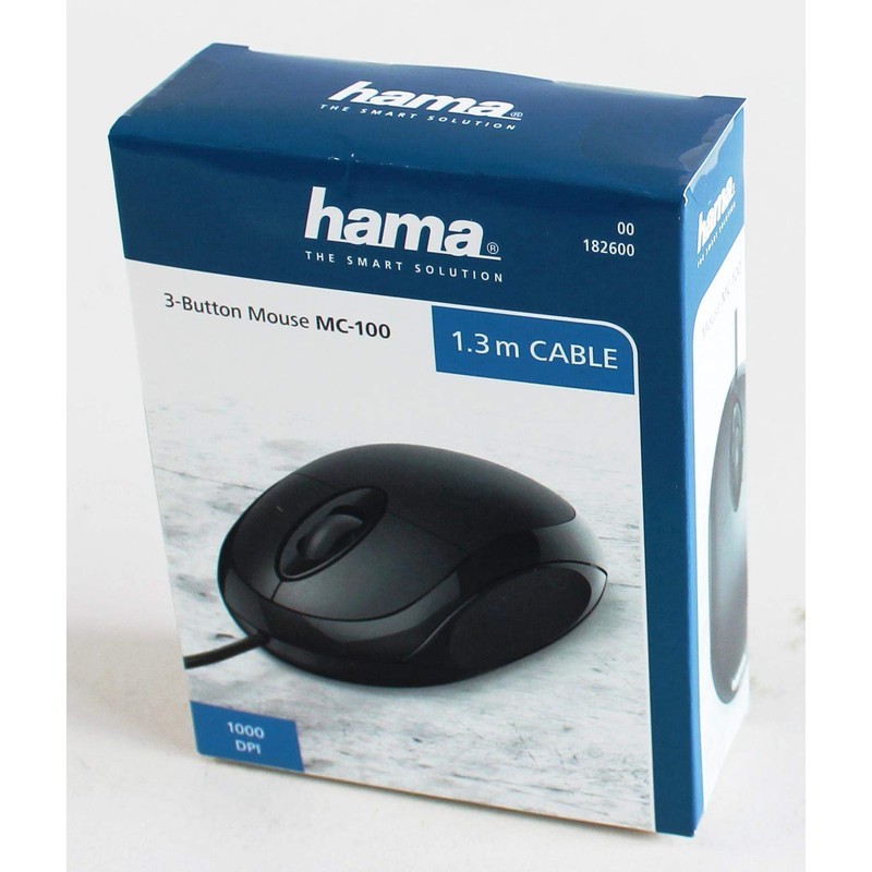 ماوس با سیم هاما Hama MC-100-182600