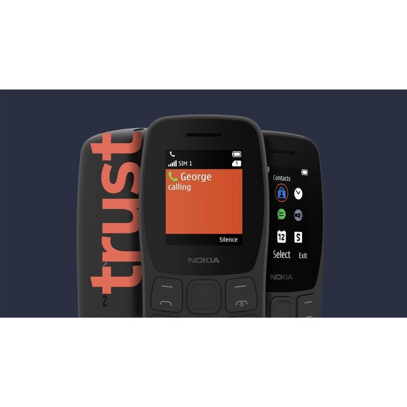 گوشی موبایل نوکیا Nokia 105 FA 2022 دو سیم کارت ظرفیت 4 مگابایت