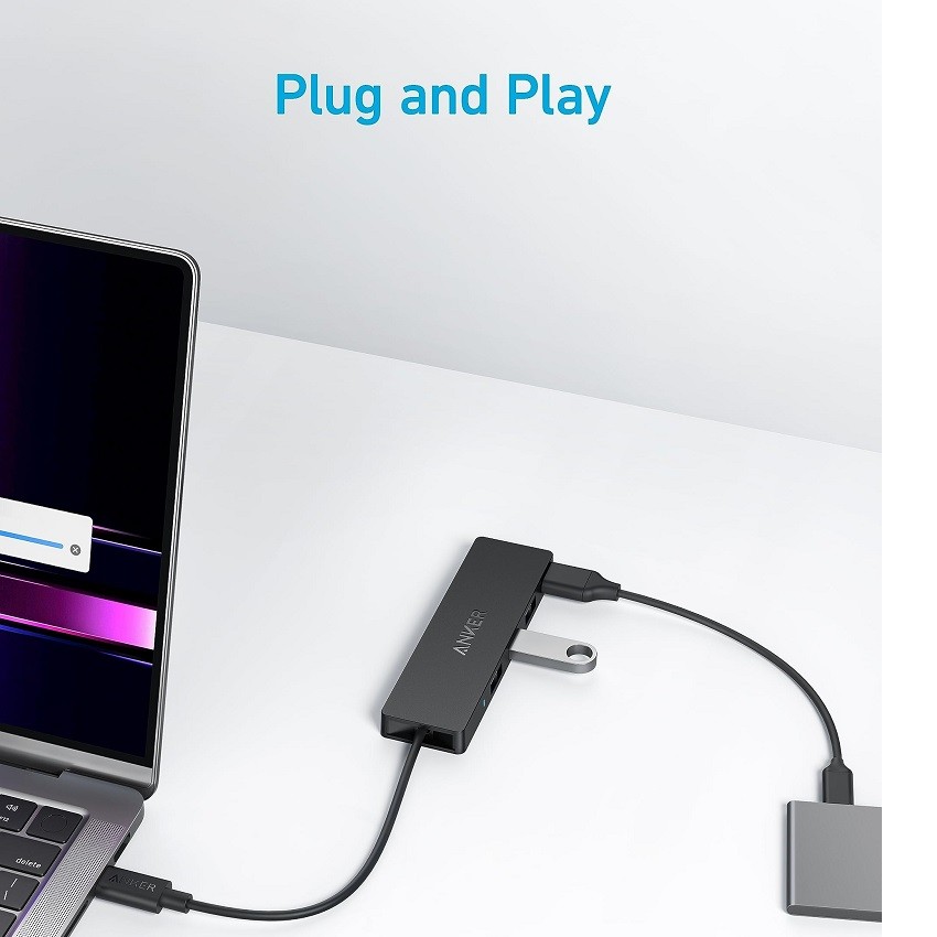 هاب چهار پورت انکر USB-C به USB مدل Anker A8309