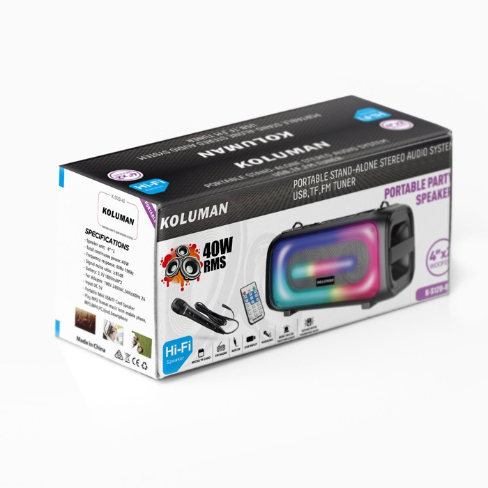 اسپیکر قابل حمل کلومن K-S120-40