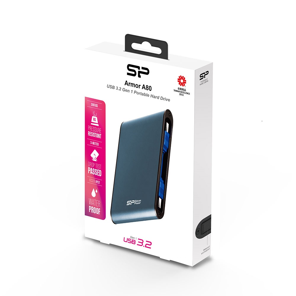 هارد اکسترنال سیلیکون پاور Armor A80 ظرفیت 2 ترابایت