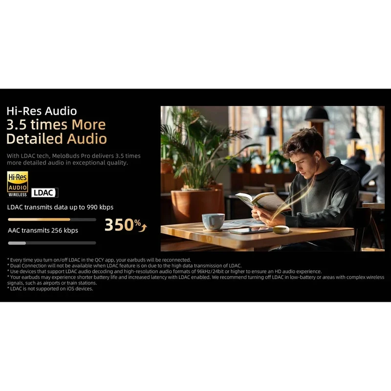 هدفون بی سیم کیو سی وای مدل QCY Melobuds Pro