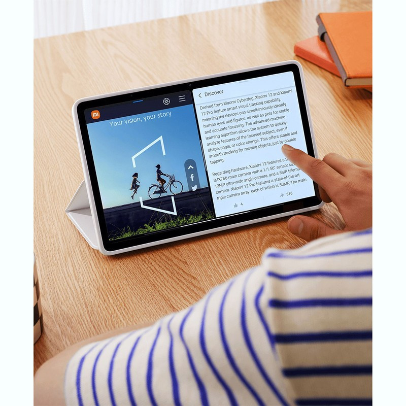 تبلت شیائومی Redmi Pad ظرفیت 128 گیگابایت و رم 6 گیگابایت همراه با کیف و گلس