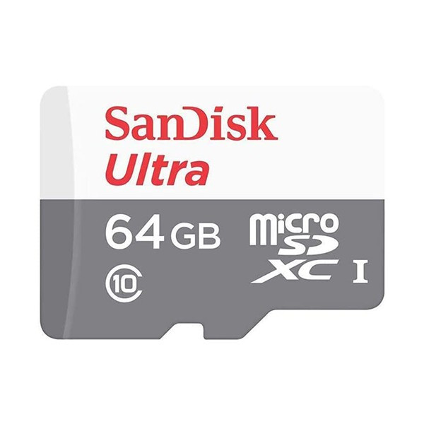 کارت حافظه microSDXC سن دیسک کلاس 10 مدل SanDisk Ultra UHS-I سرعت 100MBps  ظرفیت 64 گیگابایت