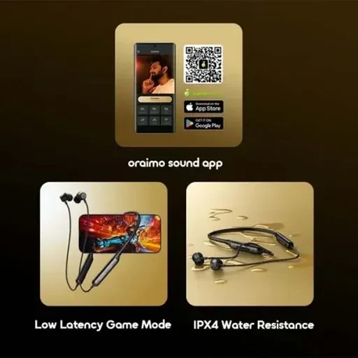 هندزفری گردنی اورایمو مدل Oraimo Necklace 5