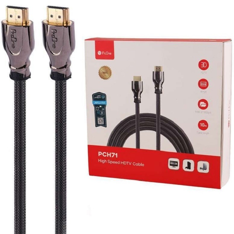 کابل HDMI پرووان مدل PCH71 4K طول 10 متر