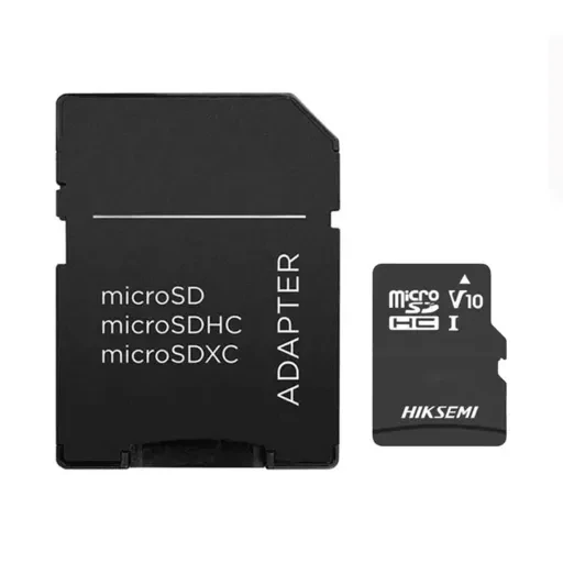 کارت حافظه میکرو اس دی هایک سمی مدل Hiksemi TF C1 NEO MicroSD HC CL10 V10 به همراه آداپتور ظرفیت 32 گیگابایت