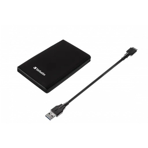 هارد اکسترنال ورباتیم مدل Verbatim Store 'n' Go 53023 GEN 2 Flat Case USB 3.0 ظرفیت 1 ترابایت