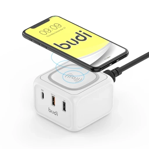 شارژر دیواری و بی سیم 32 وات بودی مدل M8J317TEW