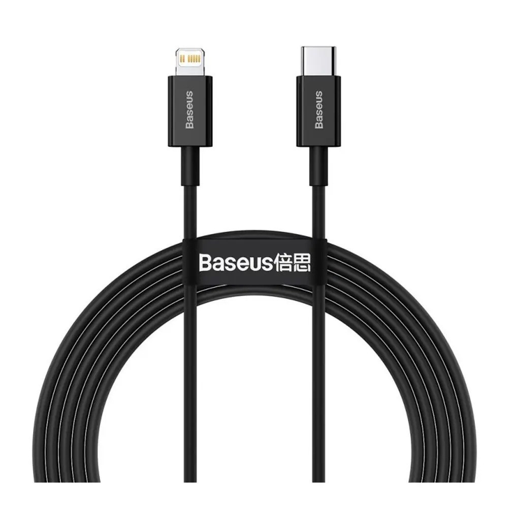 کابل تبدیل USB-C به لایتنینگ باسئوس مدل SUPERIOR SERIES CATLYS-A01 20w طول 1 متر