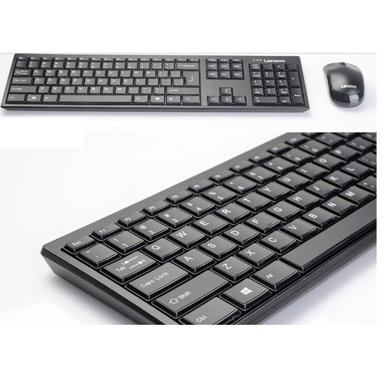 ماوس و کیبورد بی سیم لنوو 100