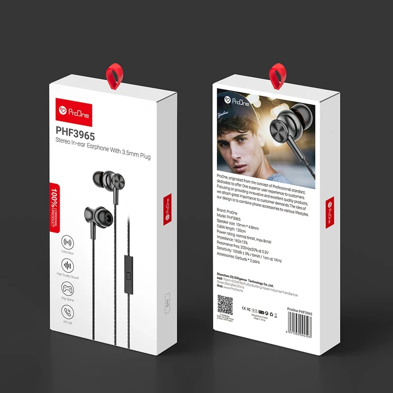 هندزفری سیمی پرووان مدل ProOne PHF3965