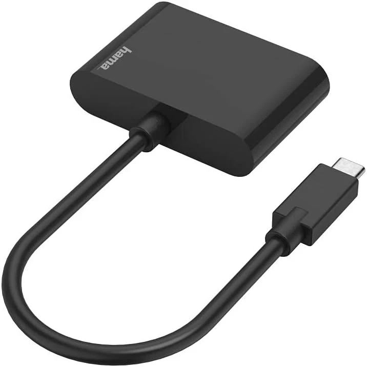 مبدل دو در یک  USB-C به HDMI و VGA هاما مدل 200313