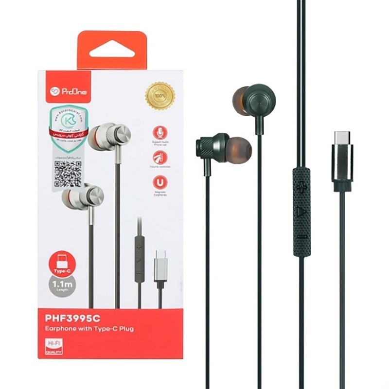 هندزفری سیم دار پرووان مدل PHF3995C