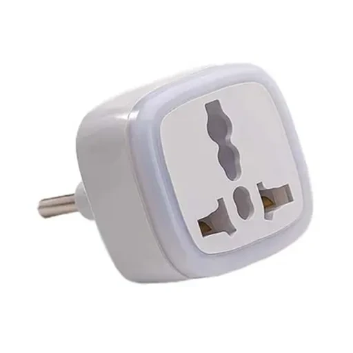 مبدل برق 3 به 2 چراغ دار یوشیتا مدل Yoshita M-03