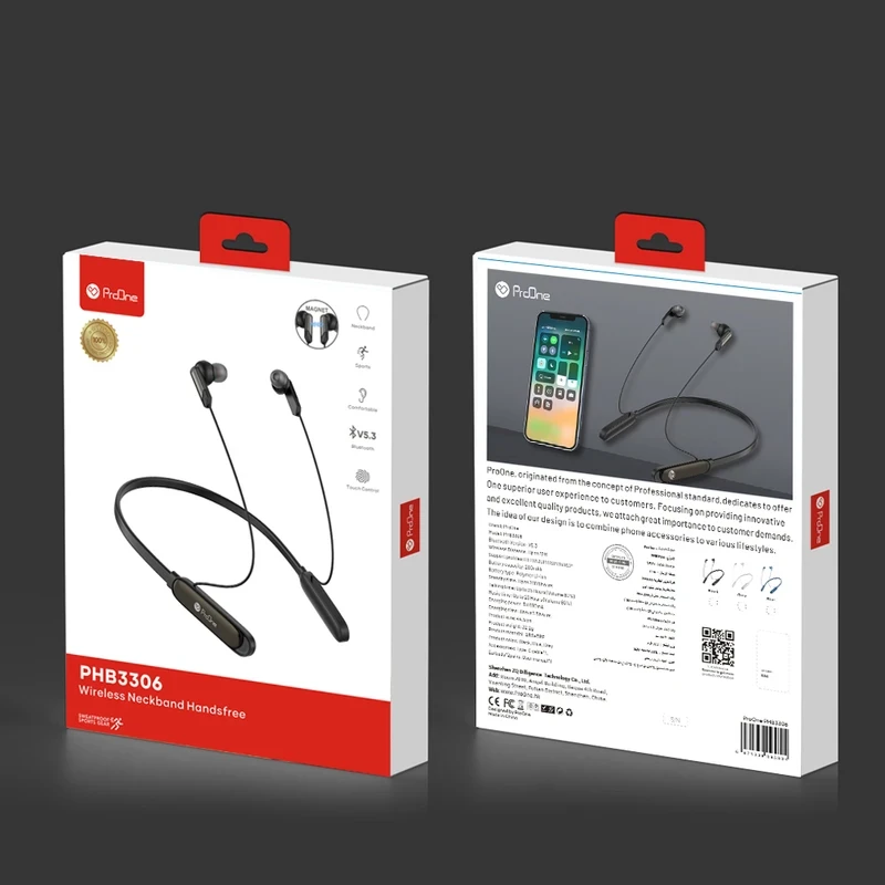 هندزفری گردنی پرووان مدل PHB3306