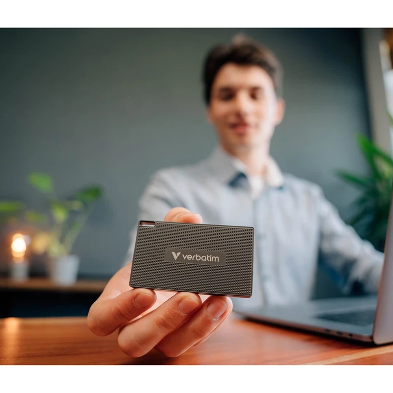 اس اس دی اکسترنال ورباتیم مدل Verbatim Metal Mini USB 3.2 ظرفیت 512 گیگابایت