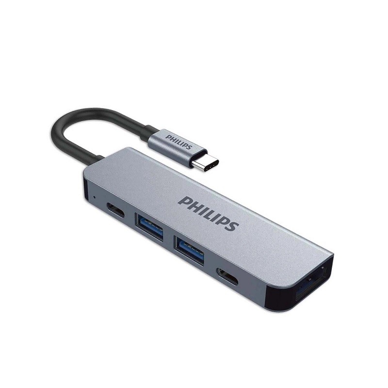 هاب 5 پورت فیلیپس مدل USB Hub Philips SWV6115g (Wired 5port)
