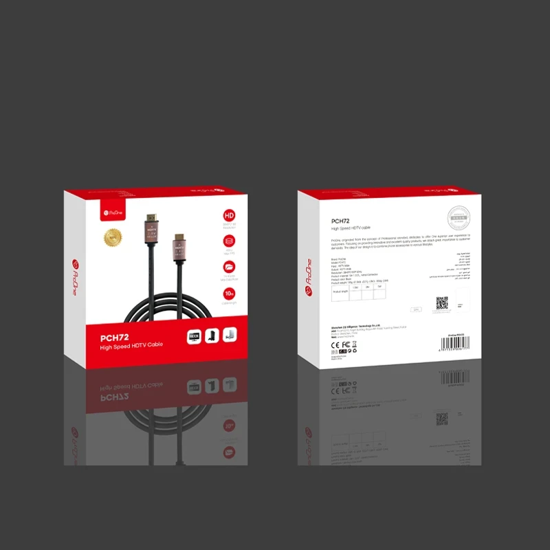 کابل HDMI پرووان مدل PCH72 4K طول 3 متر