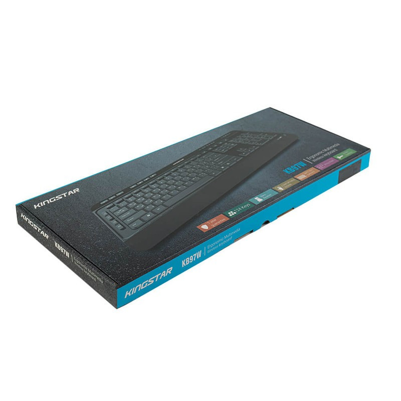 کیبورد بی سیم کینگ استار KB97W