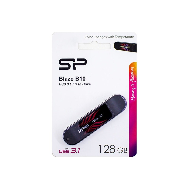 فلش مموری سیلیکون پاور مدل Silcon Power Blaze B10 USB 3 ظرفیت 128 گیگابایت