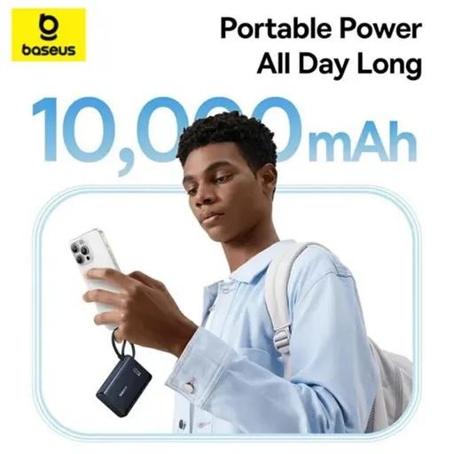 پاوربانک باسئوس  45 وات مدلPicoGo Digital Display Power Bank -ظرفیت 10000 میلی آمپرساعت